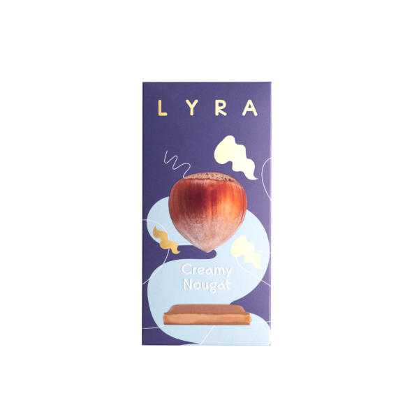 Creamy Nougat- Biela čokoláda s lieskovo-orieškovou náplňou